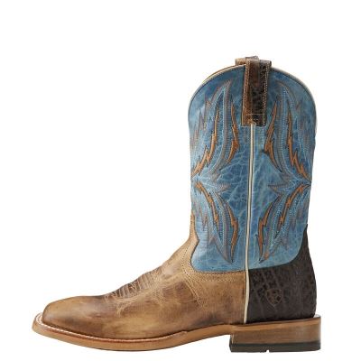 Ariat Arena Rebound Kahverengi / Mavi Western Csizma Erkek (30891-605)